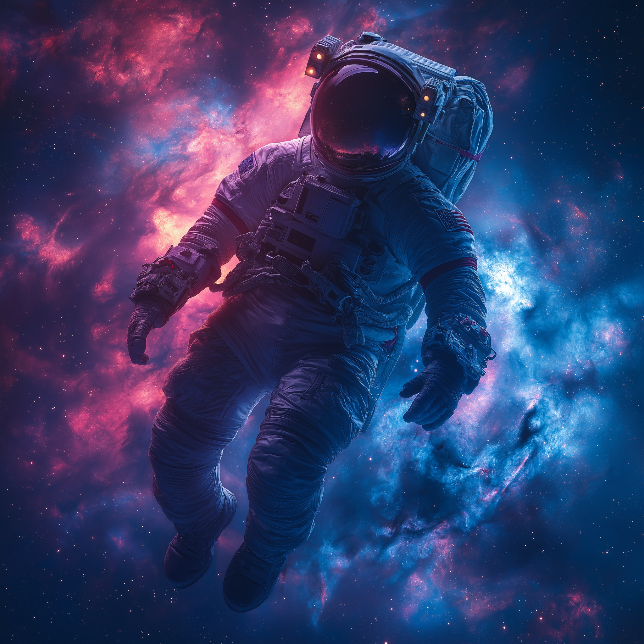 Astronaute dans l'espace 2