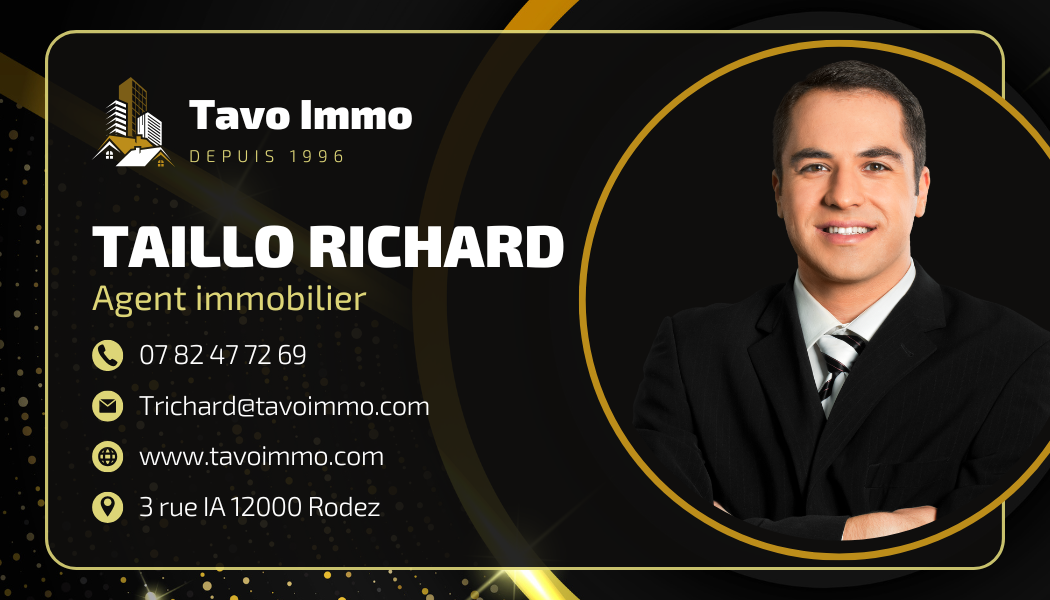 Carte de visite agent immo verso