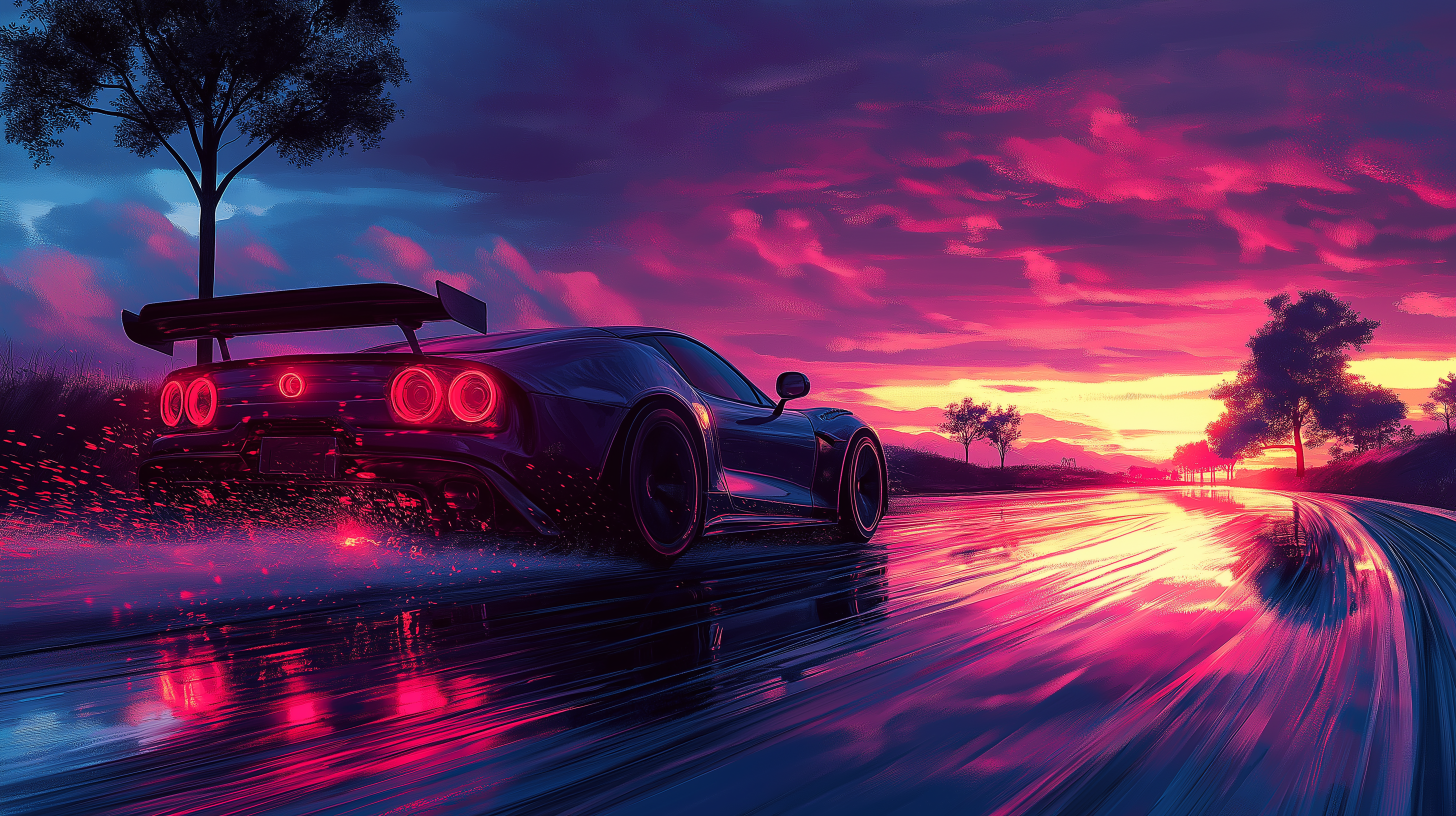 Poster voiture